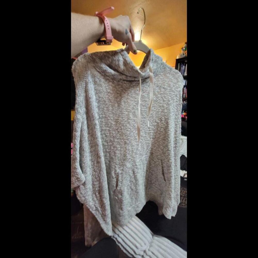 Large Poncho sweater